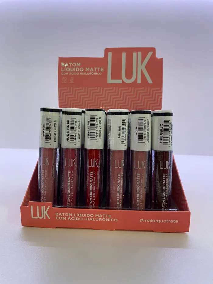 Display de batons líquidos matte